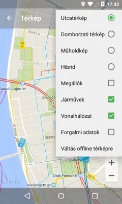 Budapest Public Transport android App screenshot 0