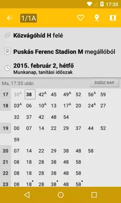 Budapest Public Transport android App screenshot 4